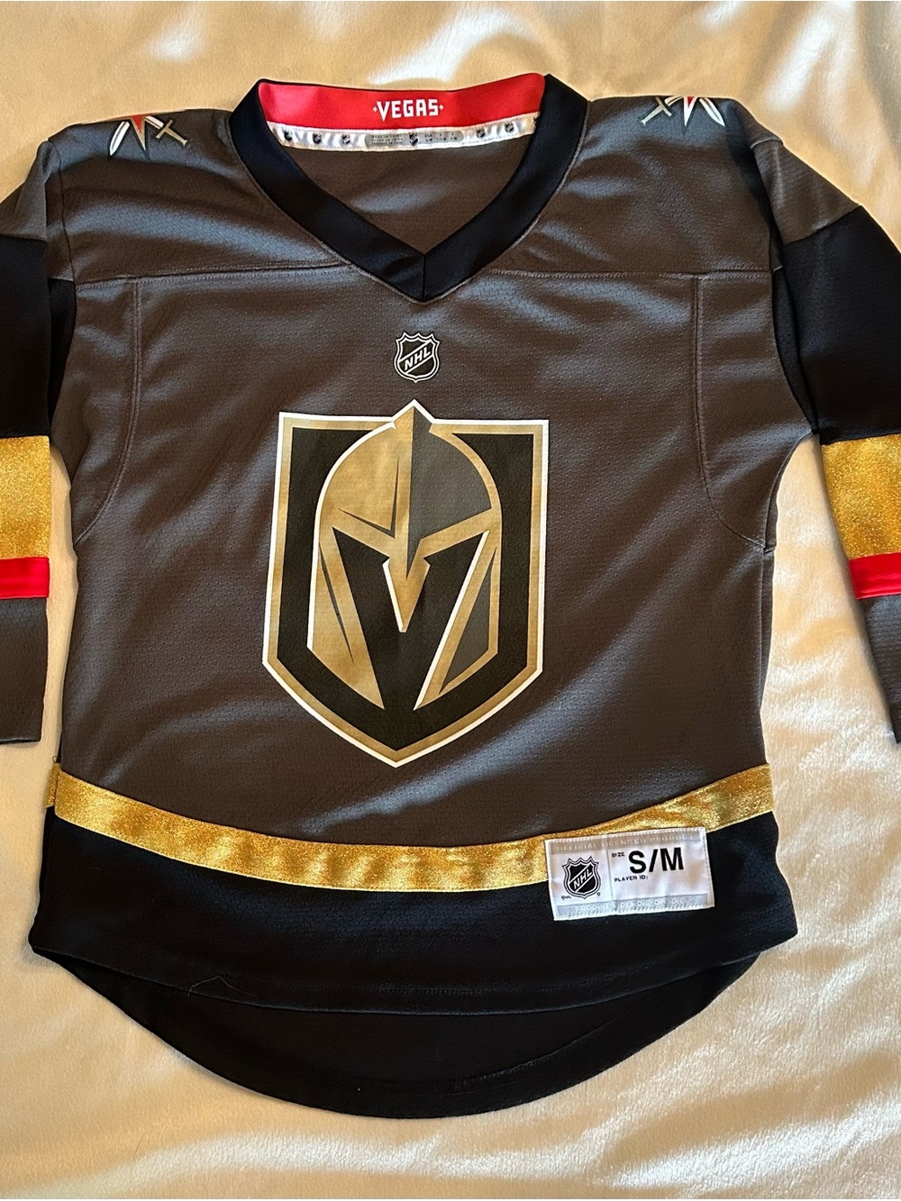 Vegas Golden Knights Kids' NHL Jersey size S/M